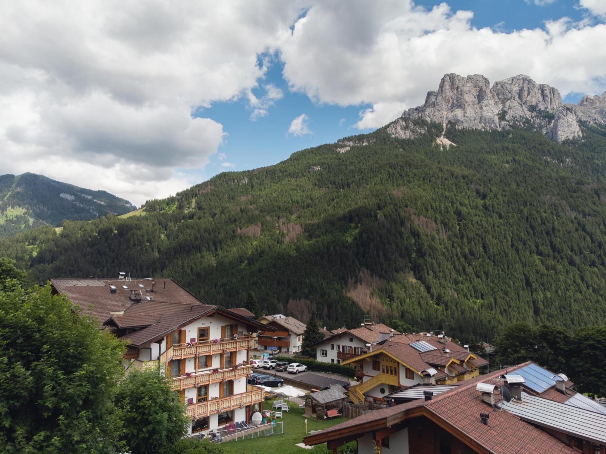 Berg Hotel Latemar Spitze Vigo di Fassa Exterior foto